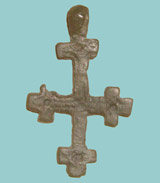 Нательный крест, Россия, кон. XII - XII вв.